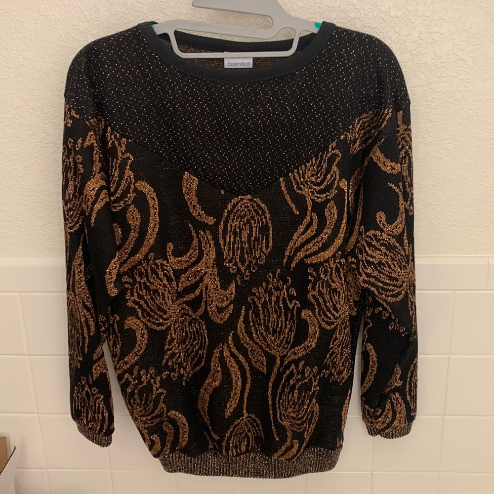 Sparkle thin sweater vintage M